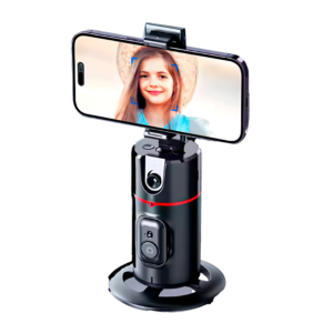 Soporte Móvil con Auto Seguimiento de Rostro y Rotación 360°